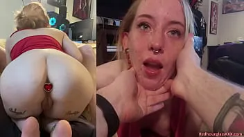 Sex vaginal si muie de la femeia roscata ce foloseste scuipat mult